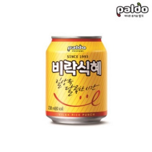 팔도 비락식혜, 238ml, 24개