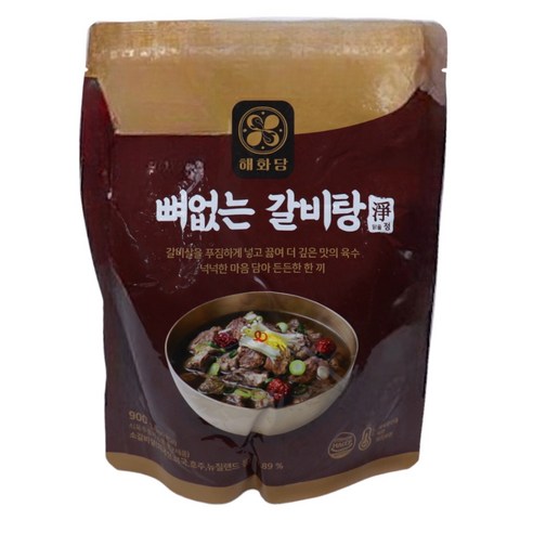 [해화당]뼈없는 갈비탕 900g 5팩, 5개