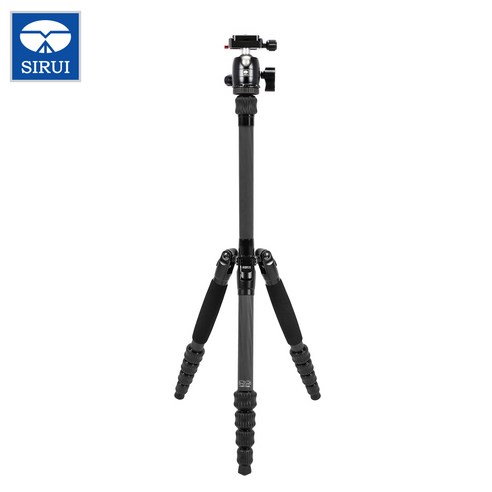 시루이 Traveler 5CX 카본 삼각대 + 볼헤드 키트, 블랙, 1개