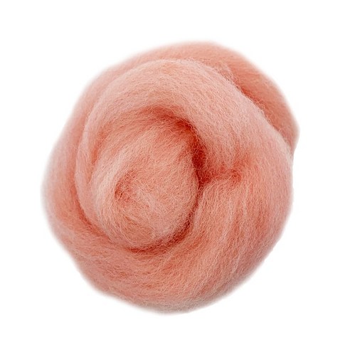 양모펠트 인형키링만들기 양모키링 10g/50g/100g 핑크 시리즈 양모 섬유 꽃 동물 장난감 Felting 수제 회전 DIY 공예 재료 도구 크리스마스를 느꼈다, [02] 100g, [05] 29