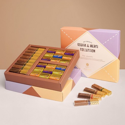 센스있는 선물을 위한 달콤한 해답, 드림미당 소프트 초콜렛 고디바 메르시 컬렉션
