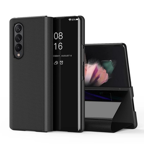 삼성 갤럭시 Z 폴드 3 클리어 뷰 커버 휴대폰 케이스