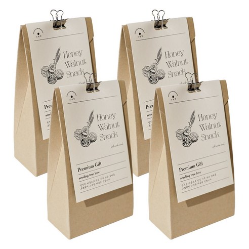 특별한 날, 감사의 마음을 전하는 달콤한 선물: 오월향 꿀 호두정과 강정 장례식답례품