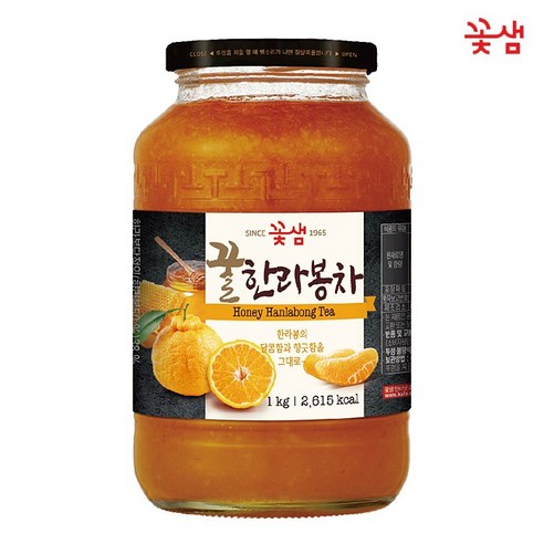 꽃샘 꿀 한라봉차 1kg (2개) / 전통차 과일청 액상차 홈카페 에이드, 2개, 1개입, 2개 진한수제쌍화차 Best Top5