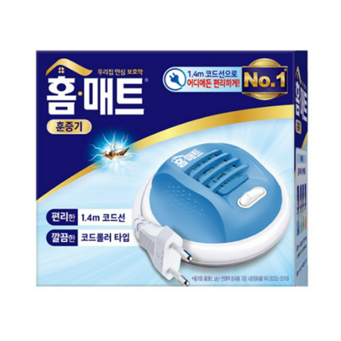 홈매트 코드롤러 훈증기 EMV-107CMN, 1개