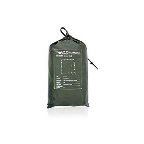 넓고, 가볍고, 강한 DD Hammocks 3x3 타프로 완벽한 캠핑을