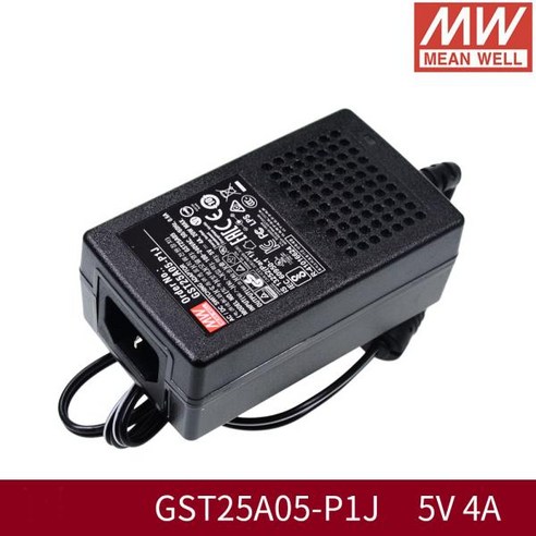 Mean Well 범용 충전기 전원 공급 장치 GST25A12P1J GST25A05P1J 25W 어댑터 5V 75V 9V 12V 15V 18V 24V 28V 48V, 01 GST25A05P1J_01 85264 볼트 tfx500w