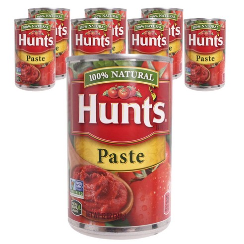 헌츠 토마토 페이스트, 340g, 8개