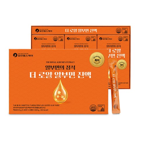 일진헬스케어 더로얄 알부민 진액 액상형 15g 30포 건강기능식품