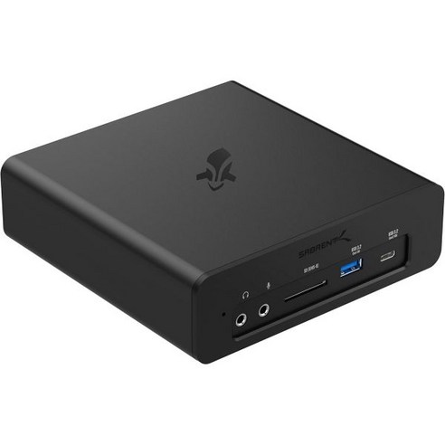 SABRENT Thunderbolt 3 4TB NVMe SSD 도킹 스테이션 DisplayPort SD 카드 리더 이더넷 포트 ...