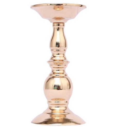 테이블 장식을 위한 세라믹 장식적인 기둥 촛대 대 촛대 홀더, Large-22cm, 철
