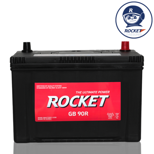 델코 DF90R 포터2 그랜드스타렉스 투싼IX 스포티지R 코란도C 렉스턴 G4 카이런 마이티 배터리, 로케트 GB90R, 무료공구대여+폐밧데리반납조건, 1개
