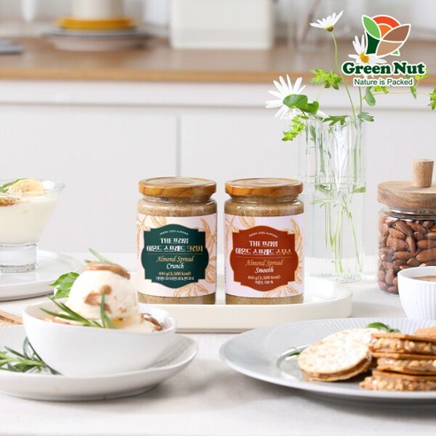 고소함과 건강을 가득 담은 프리미엄 아몬드 스프레드