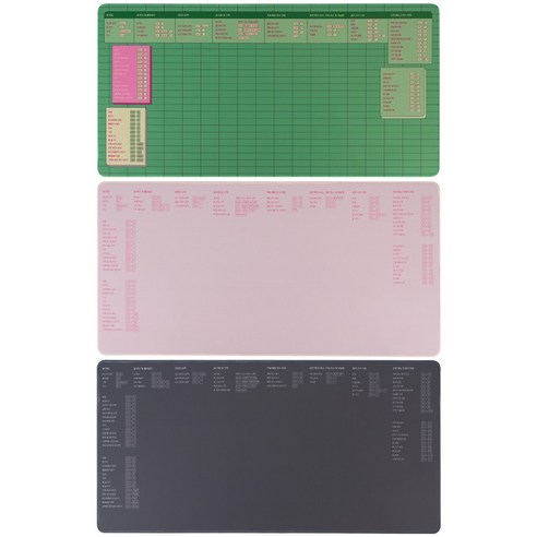 엑셀 단축키 특대형 데스크 매트 장패드 키보드 마우스 패드 800x400x5mm, 그레이, 1개