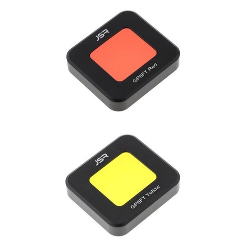 카메라 사진 렌즈 필터 GoPro Yellow Red 용 보호 필터, 47x43x10mm, 설명, 설명