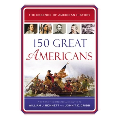 (영문도서) 150 Great Americans Paperback, Thomas Nelson, English, 9781400325795