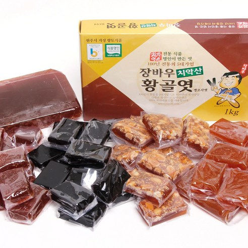 장바우 치악산 황골엿 1kg, 1개