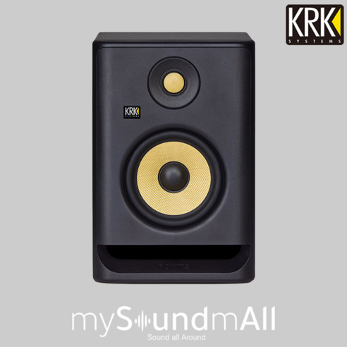 KRK ROKIT5 G4 1통 RP5 모니터 스피커 케이알케이, 블랙, 블랙