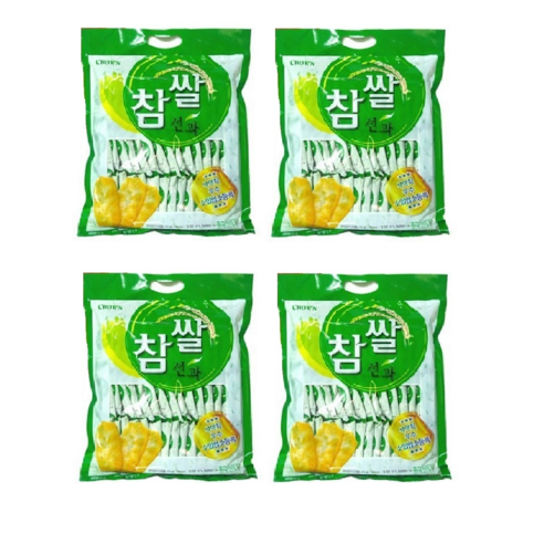 크라운 참쌀선과, 253g, 4개