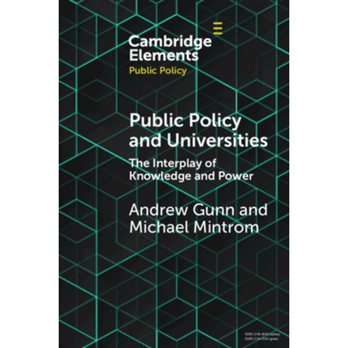 (영문도서) Public Policy and Universities Paperback, Cambridge University Press, English, 9781108703666
