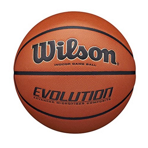 윌슨 농구공 EVOLUTION 합성가죽 컴포지트 WTB0516, 블랙