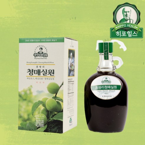 홍쌍리 매실 전통 청매실 원액 1.5L, 4개