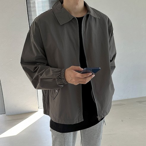맨즈셀렉터 봄 가을 바람막이 자켓