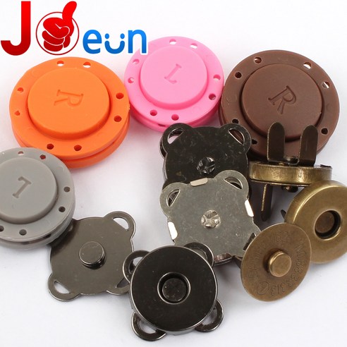 자석단추 가방자석 11mm-26mm, 귀자석15mm청동(1개), 1개