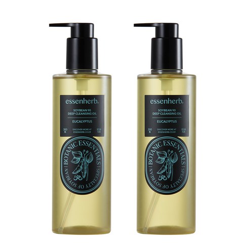 에센허브 소이빈 90 딥 클렌징 오일 유칼립투스 300ml, 2개