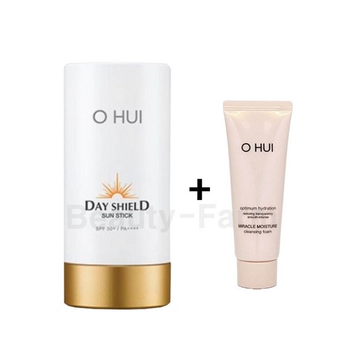 오휘 데이쉴드 선스틱 30g SPF50+ 미라클 폼 40ml, 1세트