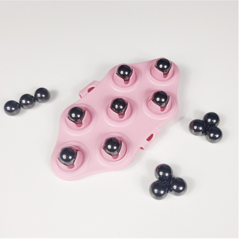 뭉친 어깨와 목, 위시월드 마사지볼 롤러로 부드럽게 풀어내세요.