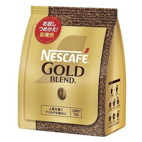 네스카페 골드 블렌드 마일드 트라이얼 리필용, 1개, 1개입, 50g
