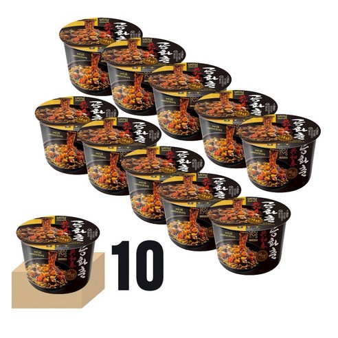 주말 야식 고민 종결! 진짜 짜장면 맛, 이제 컵라면으로 즐기세요! 공화춘짜장