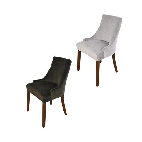 2PCS 침실 윙백 의자 커버 슬립 커버 재사용 가능한 팔 의자 커버, 폴리에스터 스판덱스, 그레이+아미 그린