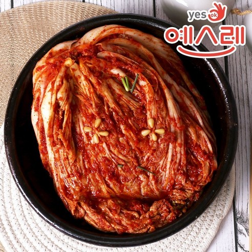 예스레 포기김치 국내산농산물사용HACCP인증, 4kg, 1개