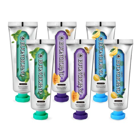 덴티본조르노 구취, 잇몸, 치석 케어 치약 세트 (100g, 2세트)