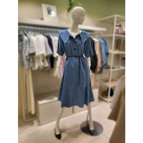 올리브데올리브 세라카라 루즈핏 데님 원피스 YJ3MO350(207899 )