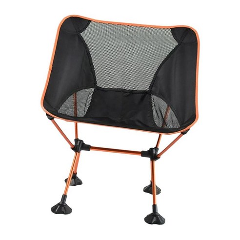 가벼운 접는 의자 캠핑 좌석 운반 가방 잔디 정원 야외 그림 휴식을위한 휴대용 의자, 65.59x60.5x35x56cm, 알루미늄 합금 600D 옥스포드 천, 오렌지