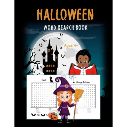 Halloween Word Search Book: 50 Uniquely Themed Puzzles For Kids Ages 4+ Paperback, Independently Published, English, 9798694117760