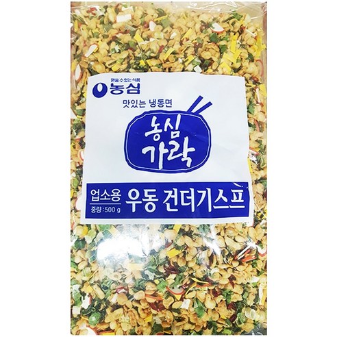 [소하루] 우동건더기스프 농심건더기스프 농심가락 업소용 우동건더기스프500g2개, 500g, 1개