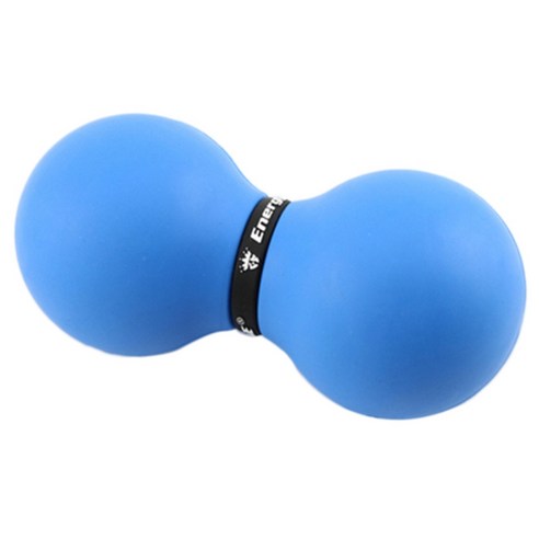 Xzante KSONE 근육 완화 마사지 공 근육통 물리 치료를위한 땅콩 공을위한 모양 3, 파란색