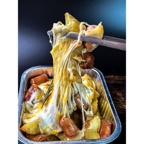 집이나 야외에서 쉽게 맛있는 치즈 감자 그라탕을 만드세요