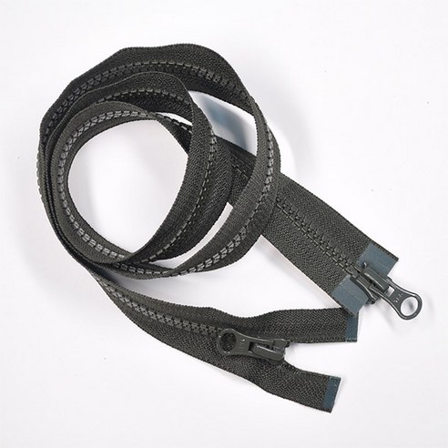 YKK 투웨이 78cm 카키 컬러 잠바지퍼(5호) 1개 투웨이지퍼 YKK 투웨이 78cm 카키 컬러 잠바지퍼(5호) 1개 투웨이지퍼