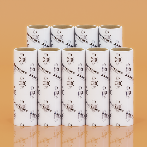 진캐어 초강력 사선컷팅 16cm 테이프클리너 리필, 9개