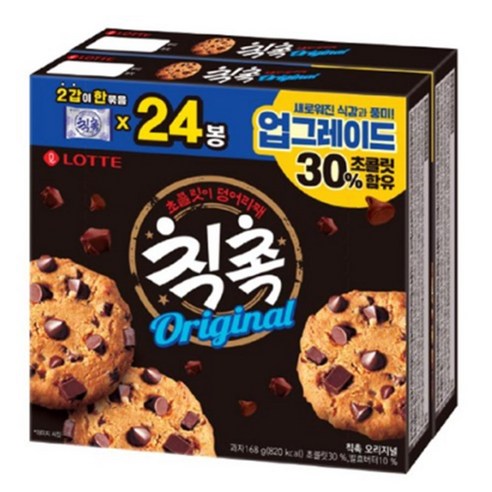 롯데 칙촉오리지날(168gx2개번들) n12040lI, 168g, 2개