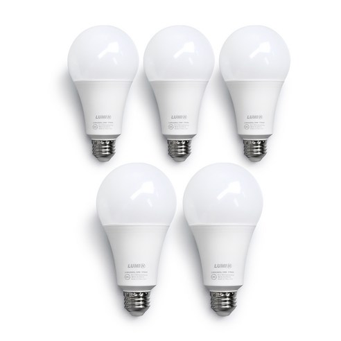 LED 벌브 전구 램프 조명 20W 주광색, E26, 5개