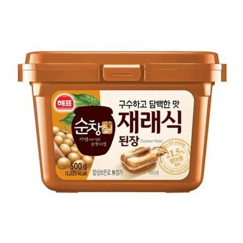 해표 순창궁 재래식 된장 500g, 1개