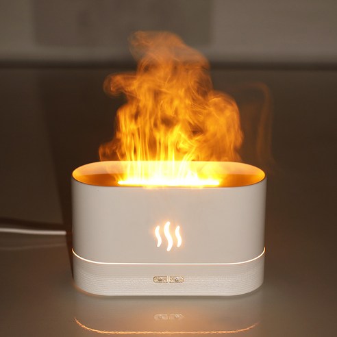 낭만적인 분위기와 촉촉한 밤을 선사하는 감성 불멍 가습기