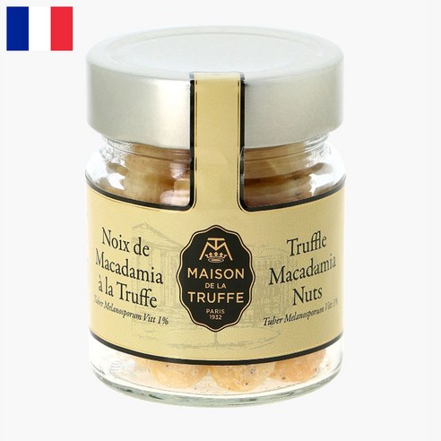 프랑스 maison de la truffe 메종 드 라 트러플 블랙 트러플 함유 마카다미아 넛 100g, 1개