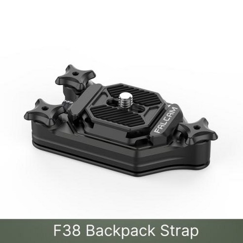Ulanzi FALCAM F38 퀵 릴리스 시스템 플레이트 1/4 quot및 3/8quot DSLR 카메라 삼각대 짐벌 스위치 솔루션 스튜디오 키트, [04] Backpack Clip, 4.Backpack Clip, 4.Backpack Clip